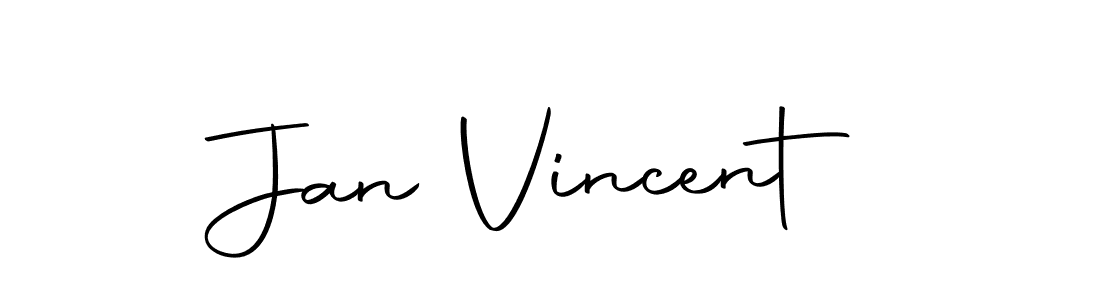 Design your own signature with our free online signature maker. With this signature software, you can create a handwritten (Autography-DOLnW) signature for name Jan Vincent. Jan Vincent signature style 10 images and pictures png