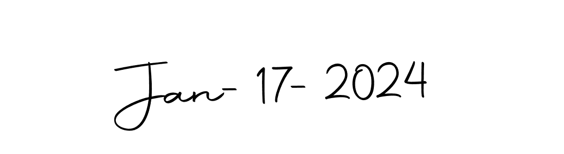 The best way (Autography-DOLnW) to make a short signature is to pick only two or three words in your name. The name Jan-17-2024 include a total of six letters. For converting this name. Jan-17-2024 signature style 10 images and pictures png