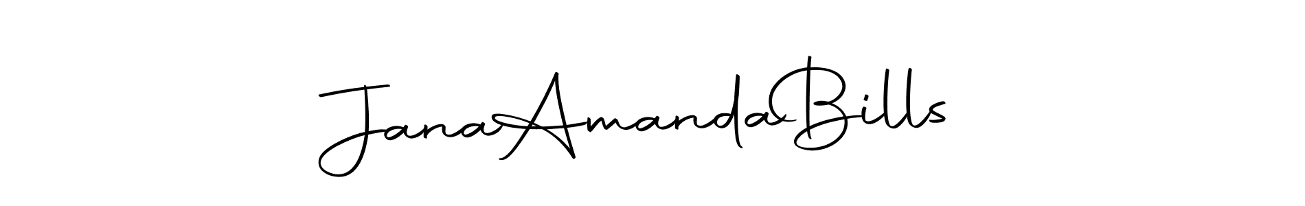 Check out images of Autograph of Jana  Amanda  Bills name. Actor Jana  Amanda  Bills Signature Style. Autography-DOLnW is a professional sign style online. Jana  Amanda  Bills signature style 10 images and pictures png