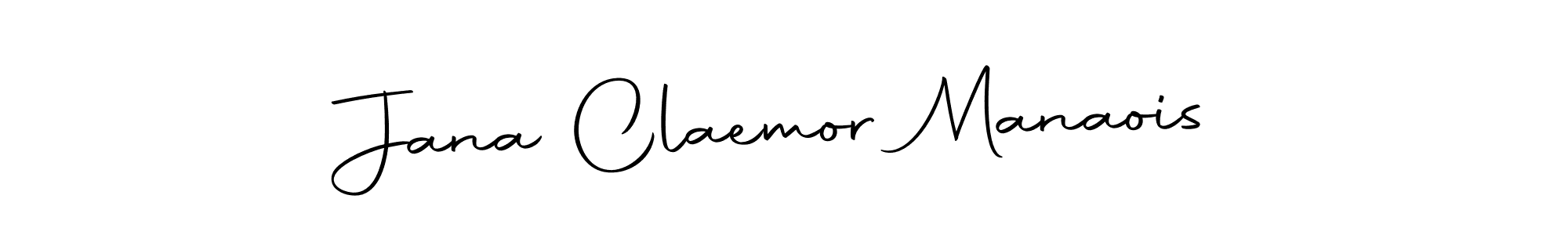 Make a beautiful signature design for name Jana Claemor Manaois. With this signature (Autography-DOLnW) style, you can create a handwritten signature for free. Jana Claemor Manaois signature style 10 images and pictures png