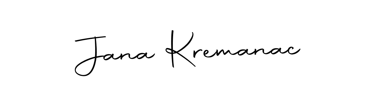 Also we have Jana Kremanac name is the best signature style. Create professional handwritten signature collection using Autography-DOLnW autograph style. Jana Kremanac signature style 10 images and pictures png