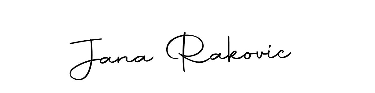 How to make Jana Rakovic signature? Autography-DOLnW is a professional autograph style. Create handwritten signature for Jana Rakovic name. Jana Rakovic signature style 10 images and pictures png