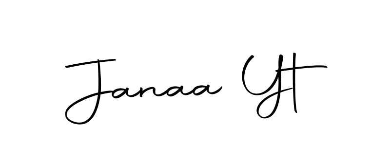 This is the best signature style for the Janaa Yt name. Also you like these signature font (Autography-DOLnW). Mix name signature. Janaa Yt signature style 10 images and pictures png