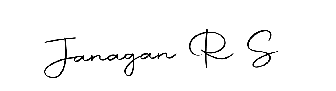 Create a beautiful signature design for name Janagan R S. With this signature (Autography-DOLnW) fonts, you can make a handwritten signature for free. Janagan R S signature style 10 images and pictures png