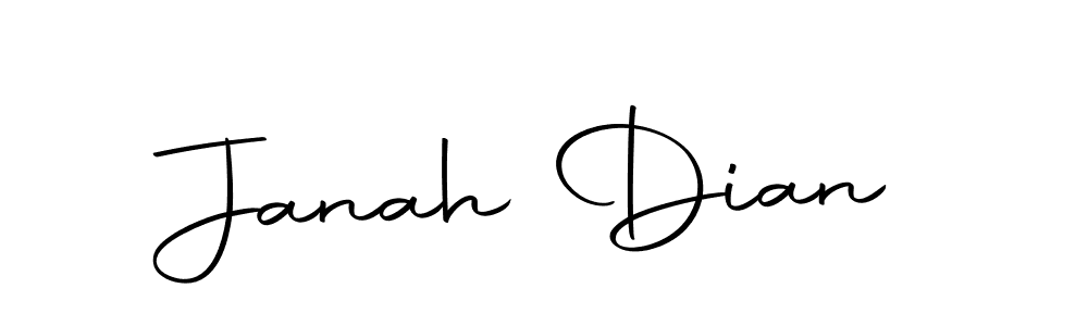 How to Draw Janah Dian signature style? Autography-DOLnW is a latest design signature styles for name Janah Dian. Janah Dian signature style 10 images and pictures png
