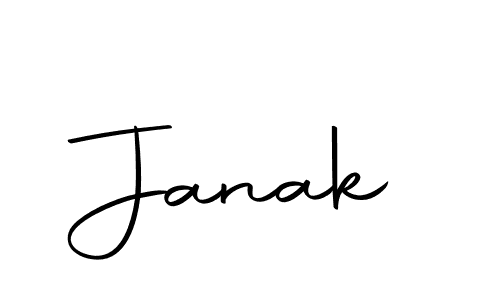 Create a beautiful signature design for name Janak. With this signature (Autography-DOLnW) fonts, you can make a handwritten signature for free. Janak signature style 10 images and pictures png