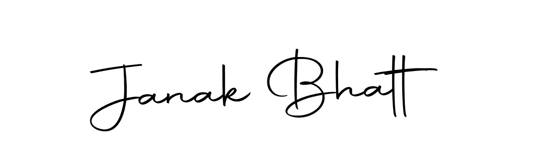 Also we have Janak Bhatt name is the best signature style. Create professional handwritten signature collection using Autography-DOLnW autograph style. Janak Bhatt signature style 10 images and pictures png