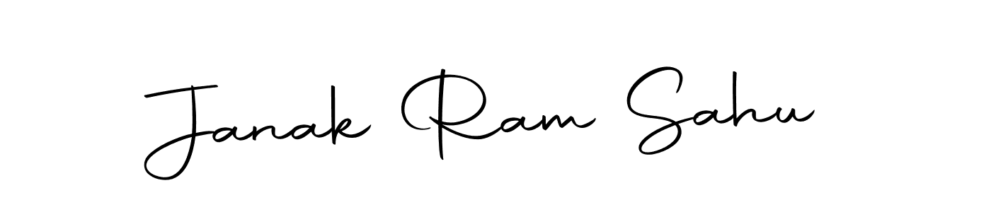 Use a signature maker to create a handwritten signature online. With this signature software, you can design (Autography-DOLnW) your own signature for name Janak Ram Sahu. Janak Ram Sahu signature style 10 images and pictures png