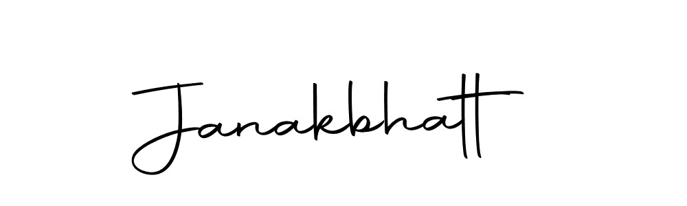 How to make Janakbhatt name signature. Use Autography-DOLnW style for creating short signs online. This is the latest handwritten sign. Janakbhatt signature style 10 images and pictures png