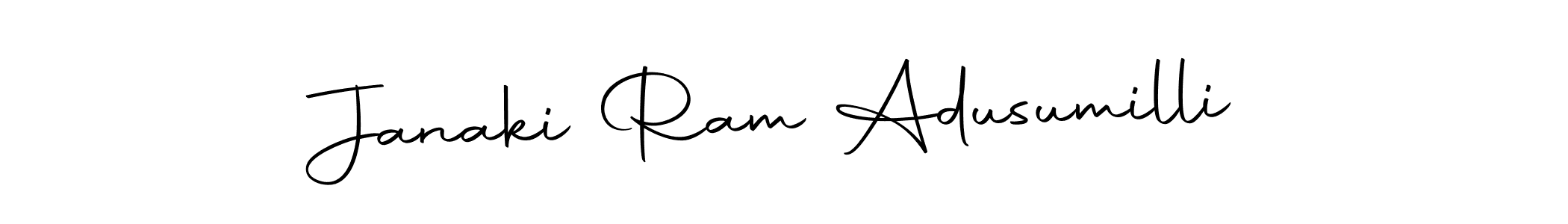 Similarly Autography-DOLnW is the best handwritten signature design. Signature creator online .You can use it as an online autograph creator for name Janaki Ram Adusumilli. Janaki Ram Adusumilli signature style 10 images and pictures png