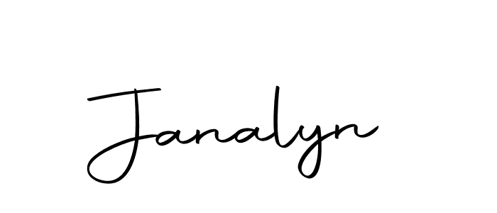 Janalyn stylish signature style. Best Handwritten Sign (Autography-DOLnW) for my name. Handwritten Signature Collection Ideas for my name Janalyn. Janalyn signature style 10 images and pictures png