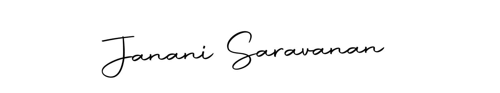 How to make Janani Saravanan signature? Autography-DOLnW is a professional autograph style. Create handwritten signature for Janani Saravanan name. Janani Saravanan signature style 10 images and pictures png