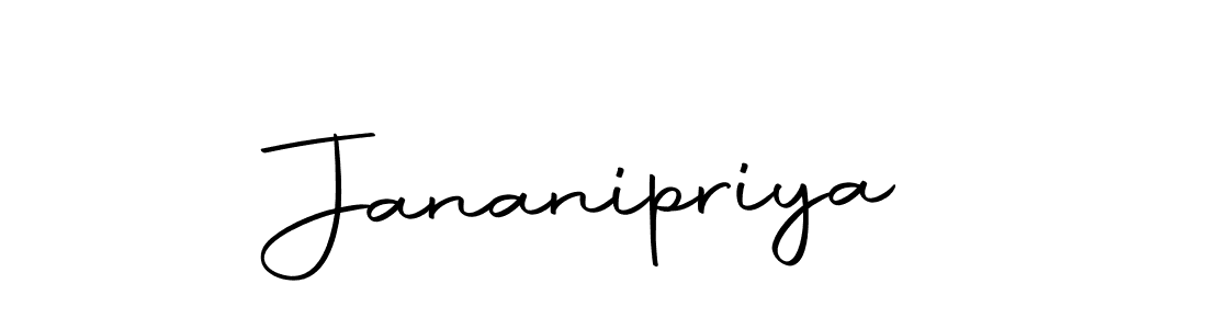 Here are the top 10 professional signature styles for the name Jananipriya. These are the best autograph styles you can use for your name. Jananipriya signature style 10 images and pictures png