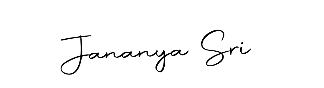 How to make Jananya Sri signature? Autography-DOLnW is a professional autograph style. Create handwritten signature for Jananya Sri name. Jananya Sri signature style 10 images and pictures png