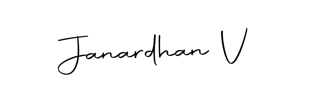 Similarly Autography-DOLnW is the best handwritten signature design. Signature creator online .You can use it as an online autograph creator for name Janardhan V. Janardhan V signature style 10 images and pictures png