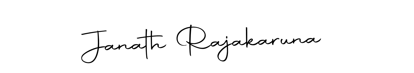 Use a signature maker to create a handwritten signature online. With this signature software, you can design (Autography-DOLnW) your own signature for name Janath Rajakaruna. Janath Rajakaruna signature style 10 images and pictures png