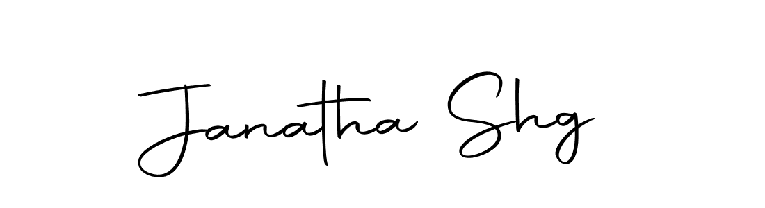 Make a beautiful signature design for name Janatha Shg. Use this online signature maker to create a handwritten signature for free. Janatha Shg signature style 10 images and pictures png