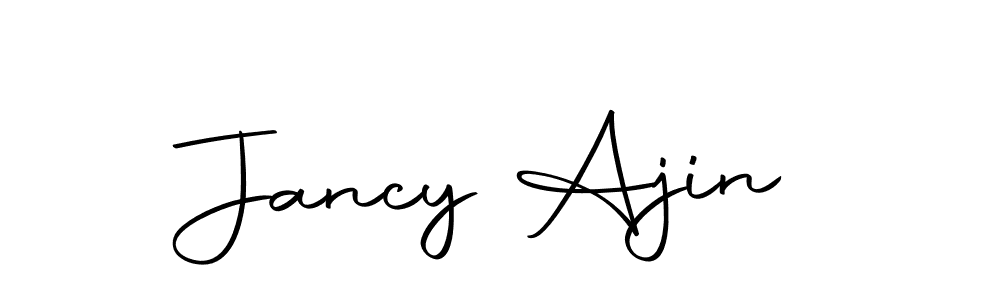 Once you've used our free online signature maker to create your best signature Autography-DOLnW style, it's time to enjoy all of the benefits that Jancy Ajin name signing documents. Jancy Ajin signature style 10 images and pictures png