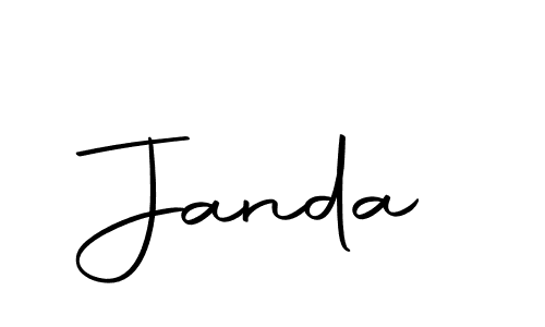 How to make Janda signature? Autography-DOLnW is a professional autograph style. Create handwritten signature for Janda name. Janda signature style 10 images and pictures png