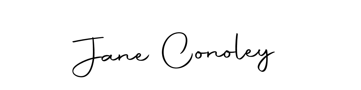 Design your own signature with our free online signature maker. With this signature software, you can create a handwritten (Autography-DOLnW) signature for name Jane Conoley. Jane Conoley signature style 10 images and pictures png