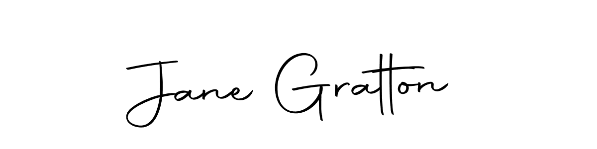 Design your own signature with our free online signature maker. With this signature software, you can create a handwritten (Autography-DOLnW) signature for name Jane Gratton. Jane Gratton signature style 10 images and pictures png