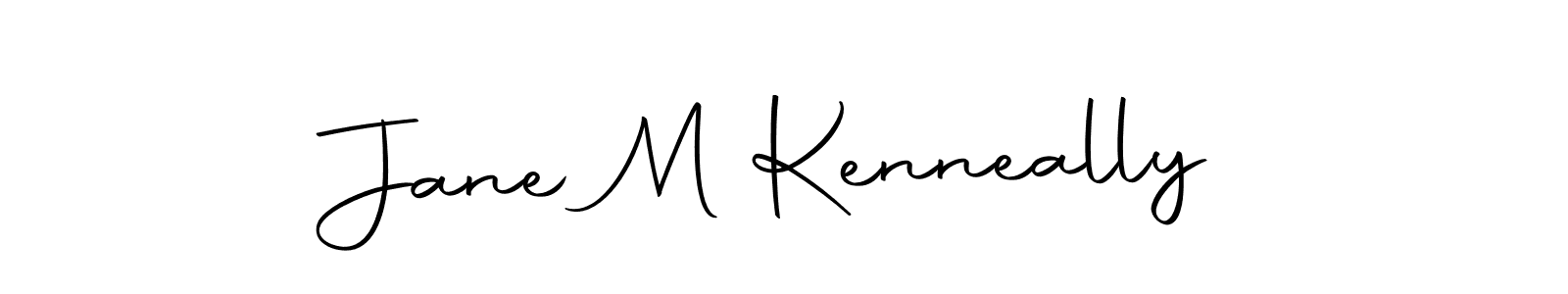 How to make Jane M Kenneally signature? Autography-DOLnW is a professional autograph style. Create handwritten signature for Jane M Kenneally name. Jane M Kenneally signature style 10 images and pictures png