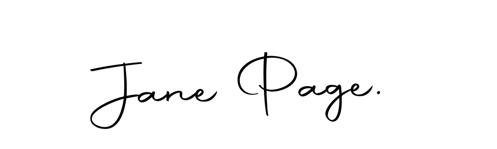 if you are searching for the best signature style for your name Jane Page.. so please give up your signature search. here we have designed multiple signature styles  using Autography-DOLnW. Jane Page. signature style 10 images and pictures png