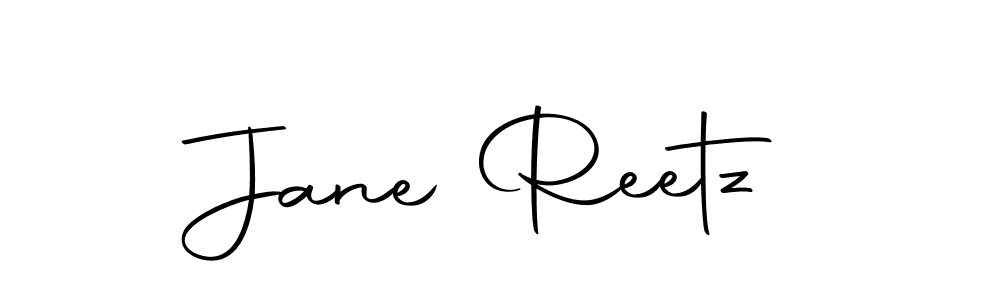 Jane Reetz stylish signature style. Best Handwritten Sign (Autography-DOLnW) for my name. Handwritten Signature Collection Ideas for my name Jane Reetz. Jane Reetz signature style 10 images and pictures png