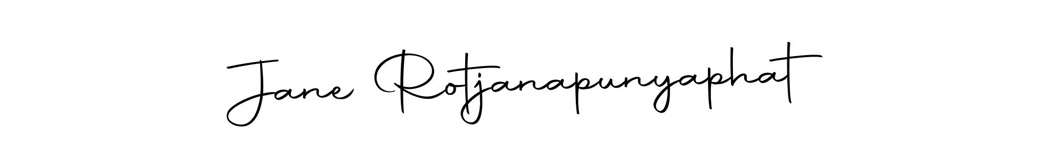 Make a beautiful signature design for name Jane Rotjanapunyaphat. With this signature (Autography-DOLnW) style, you can create a handwritten signature for free. Jane Rotjanapunyaphat signature style 10 images and pictures png