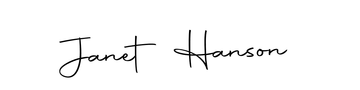 The best way (Autography-DOLnW) to make a short signature is to pick only two or three words in your name. The name Janet Hanson include a total of six letters. For converting this name. Janet Hanson signature style 10 images and pictures png