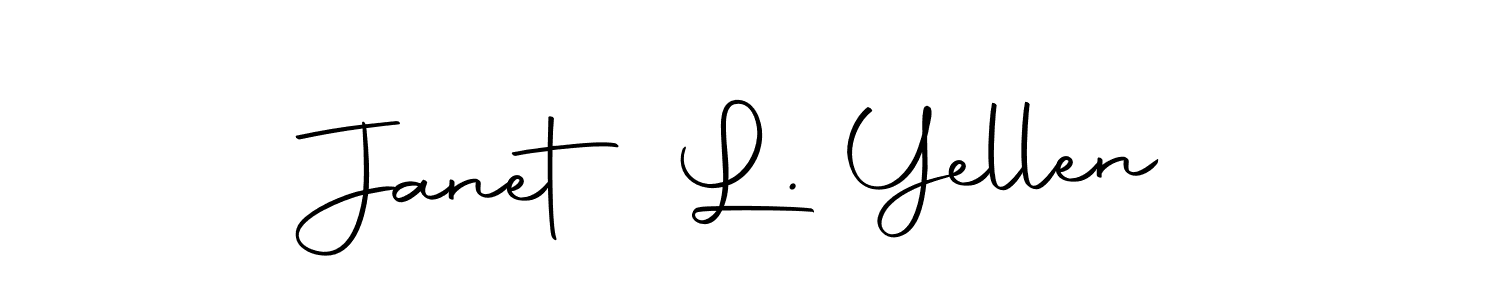 It looks lik you need a new signature style for name Janet L. Yellen. Design unique handwritten (Autography-DOLnW) signature with our free signature maker in just a few clicks. Janet L. Yellen signature style 10 images and pictures png