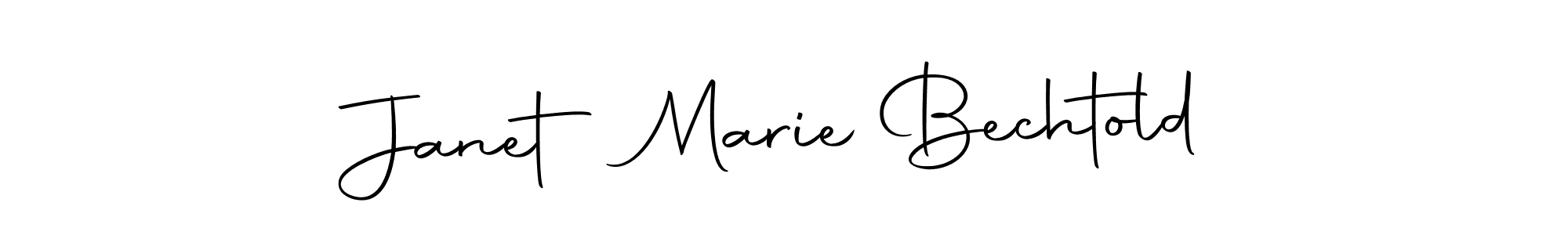 It looks lik you need a new signature style for name Janet Marie Bechtold. Design unique handwritten (Autography-DOLnW) signature with our free signature maker in just a few clicks. Janet Marie Bechtold signature style 10 images and pictures png