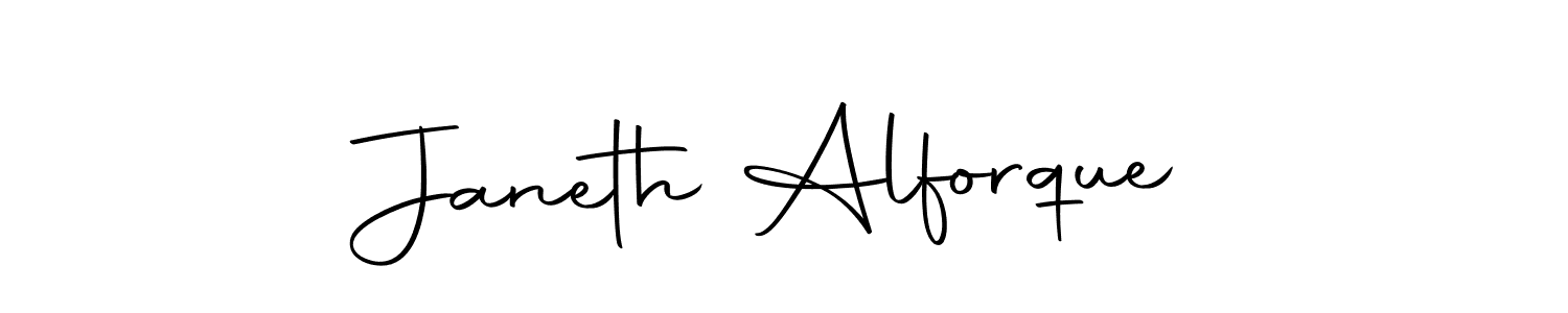 Autography-DOLnW is a professional signature style that is perfect for those who want to add a touch of class to their signature. It is also a great choice for those who want to make their signature more unique. Get Janeth Alforque name to fancy signature for free. Janeth Alforque signature style 10 images and pictures png