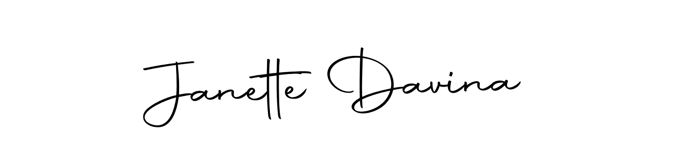 The best way (Autography-DOLnW) to make a short signature is to pick only two or three words in your name. The name Janette Davina include a total of six letters. For converting this name. Janette Davina signature style 10 images and pictures png