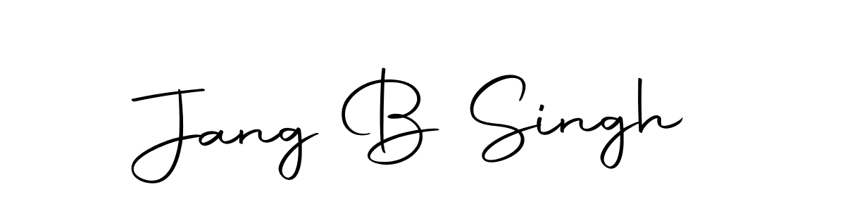 Autography-DOLnW is a professional signature style that is perfect for those who want to add a touch of class to their signature. It is also a great choice for those who want to make their signature more unique. Get Jang B Singh name to fancy signature for free. Jang B Singh signature style 10 images and pictures png