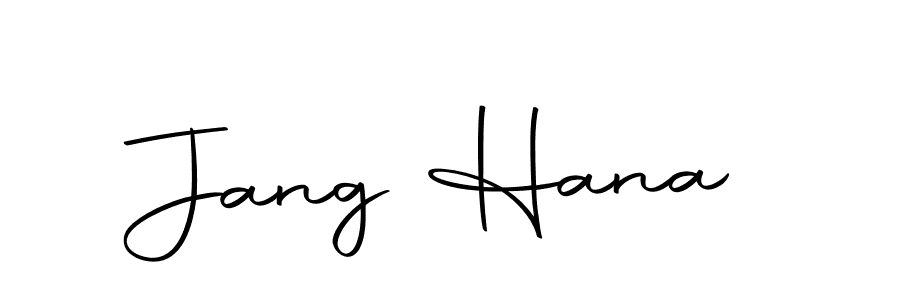 How to make Jang Hana signature? Autography-DOLnW is a professional autograph style. Create handwritten signature for Jang Hana name. Jang Hana signature style 10 images and pictures png