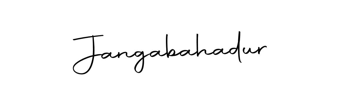 Create a beautiful signature design for name Jangabahadur. With this signature (Autography-DOLnW) fonts, you can make a handwritten signature for free. Jangabahadur signature style 10 images and pictures png