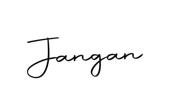 You should practise on your own different ways (Autography-DOLnW) to write your name (Jangan) in signature. don't let someone else do it for you. Jangan signature style 10 images and pictures png