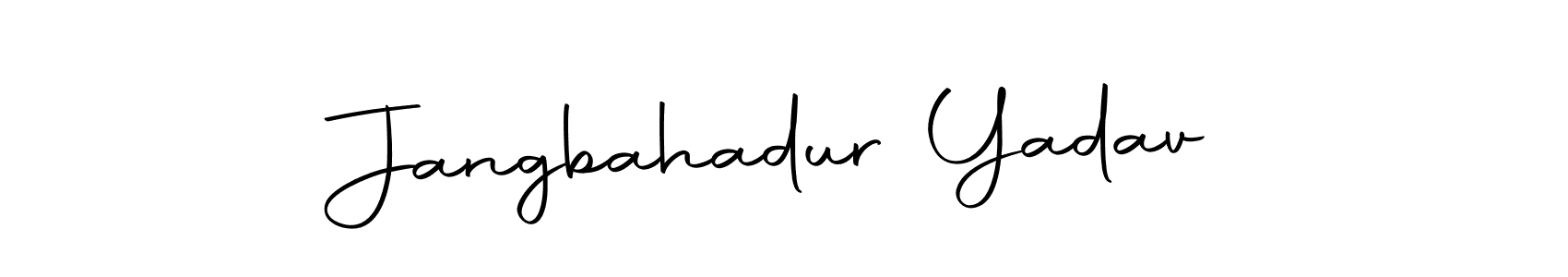 It looks lik you need a new signature style for name Jangbahadur Yadav. Design unique handwritten (Autography-DOLnW) signature with our free signature maker in just a few clicks. Jangbahadur Yadav signature style 10 images and pictures png