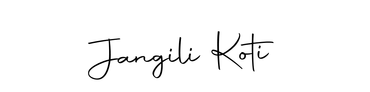 How to Draw Jangili Koti signature style? Autography-DOLnW is a latest design signature styles for name Jangili Koti. Jangili Koti signature style 10 images and pictures png