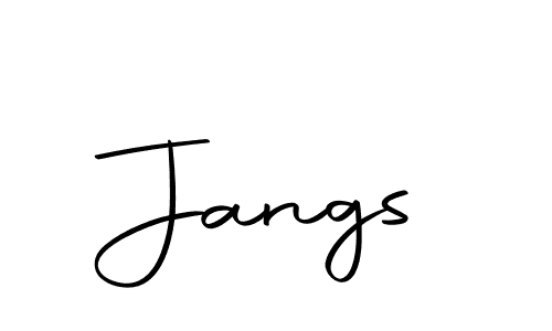 Make a beautiful signature design for name Jangs. With this signature (Autography-DOLnW) style, you can create a handwritten signature for free. Jangs signature style 10 images and pictures png