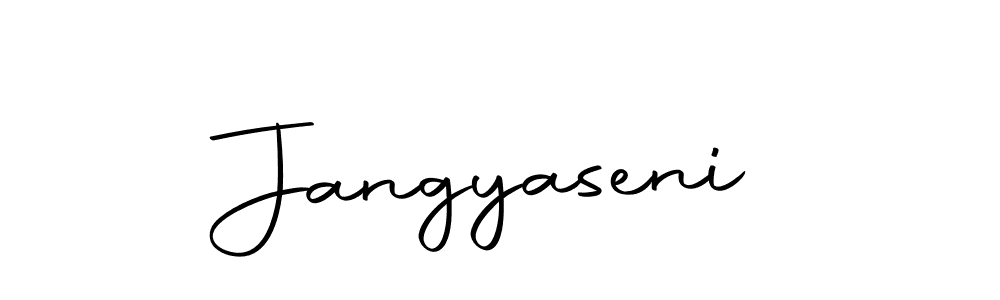 Make a beautiful signature design for name Jangyaseni. With this signature (Autography-DOLnW) style, you can create a handwritten signature for free. Jangyaseni signature style 10 images and pictures png