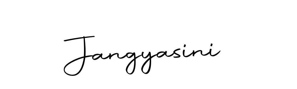 Make a beautiful signature design for name Jangyasini. With this signature (Autography-DOLnW) style, you can create a handwritten signature for free. Jangyasini signature style 10 images and pictures png