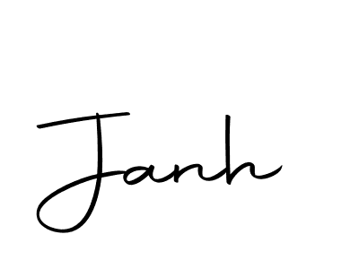 Use a signature maker to create a handwritten signature online. With this signature software, you can design (Autography-DOLnW) your own signature for name Janh. Janh signature style 10 images and pictures png