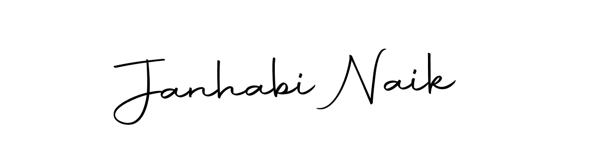 Design your own signature with our free online signature maker. With this signature software, you can create a handwritten (Autography-DOLnW) signature for name Janhabi Naik. Janhabi Naik signature style 10 images and pictures png