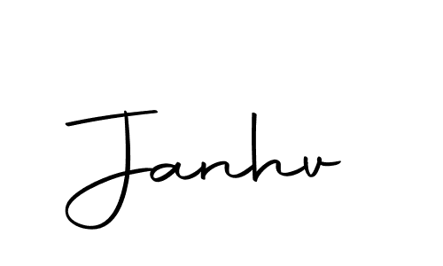 You should practise on your own different ways (Autography-DOLnW) to write your name (Janhv) in signature. don't let someone else do it for you. Janhv signature style 10 images and pictures png