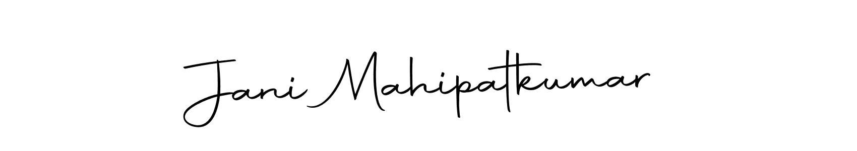 Jani Mahipatkumar stylish signature style. Best Handwritten Sign (Autography-DOLnW) for my name. Handwritten Signature Collection Ideas for my name Jani Mahipatkumar. Jani Mahipatkumar signature style 10 images and pictures png