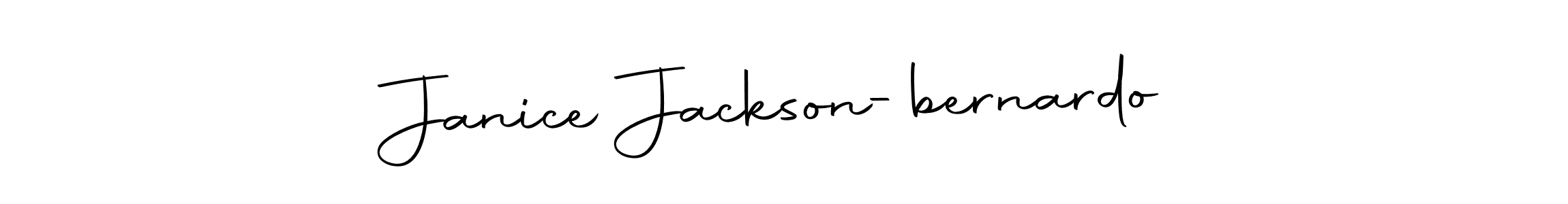 This is the best signature style for the Janice Jackson-bernardo name. Also you like these signature font (Autography-DOLnW). Mix name signature. Janice Jackson-bernardo signature style 10 images and pictures png