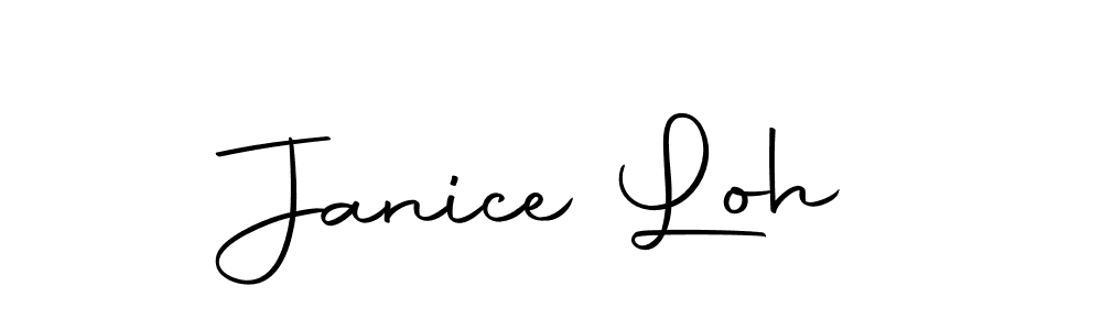 Also we have Janice Loh name is the best signature style. Create professional handwritten signature collection using Autography-DOLnW autograph style. Janice Loh signature style 10 images and pictures png