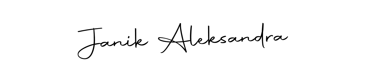 Once you've used our free online signature maker to create your best signature Autography-DOLnW style, it's time to enjoy all of the benefits that Janik Aleksandra name signing documents. Janik Aleksandra signature style 10 images and pictures png